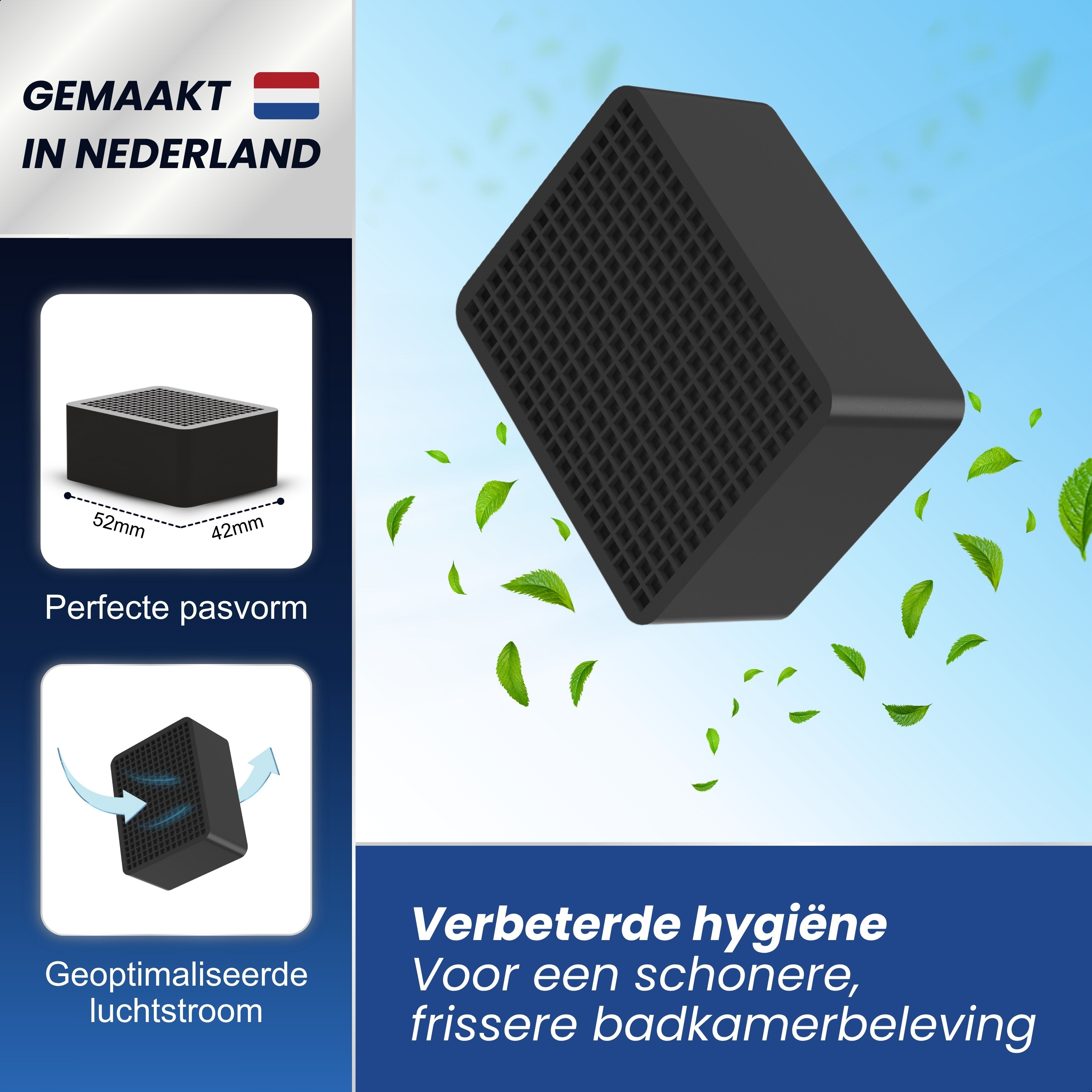 Karbo® Actief Koolstoffilter geschikt voor Geberit DuoFresh & DuoFix