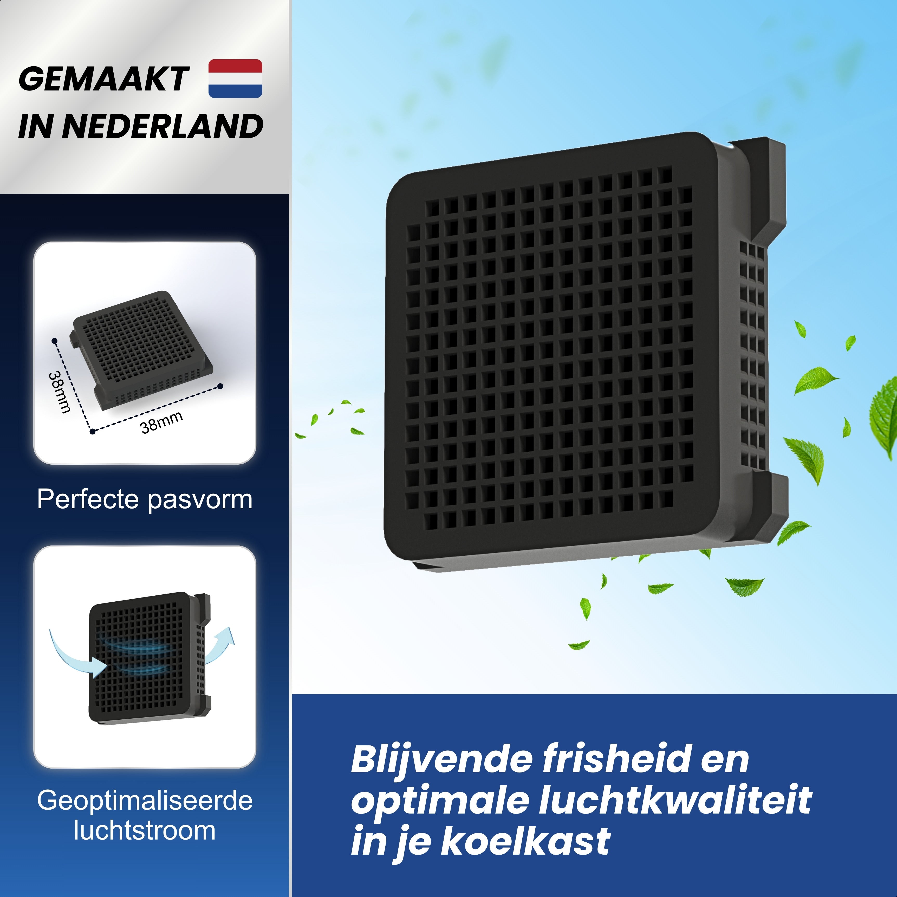 Karbo® Actief koolstoffilter geschikt voor Liebherr koelkast (2-pack)