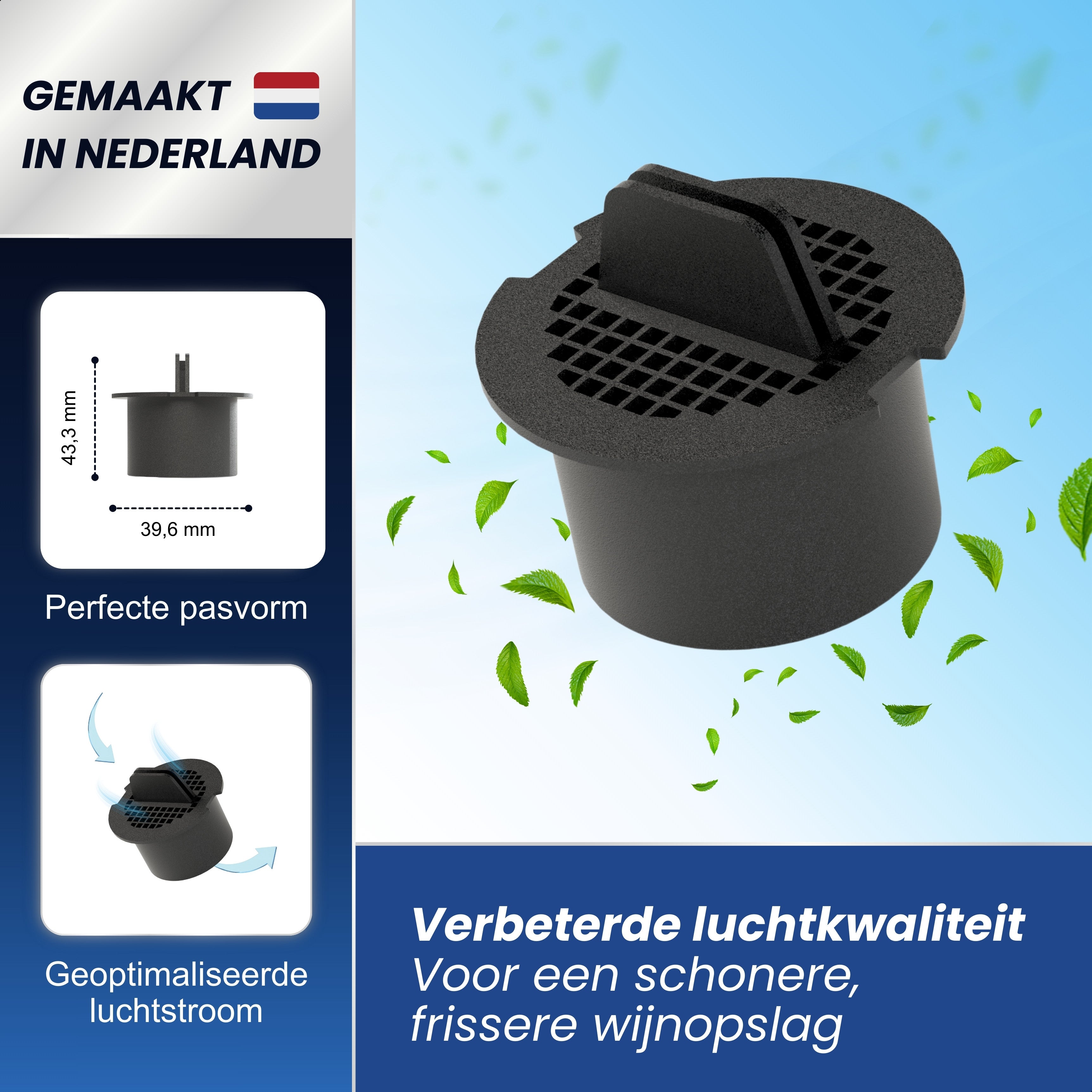 Karbo® Actief Koolstoffilter (2-pack) geschikt voor Liebherr 7433243 / 7440999, Miele 9447050 en Bosch 00467217