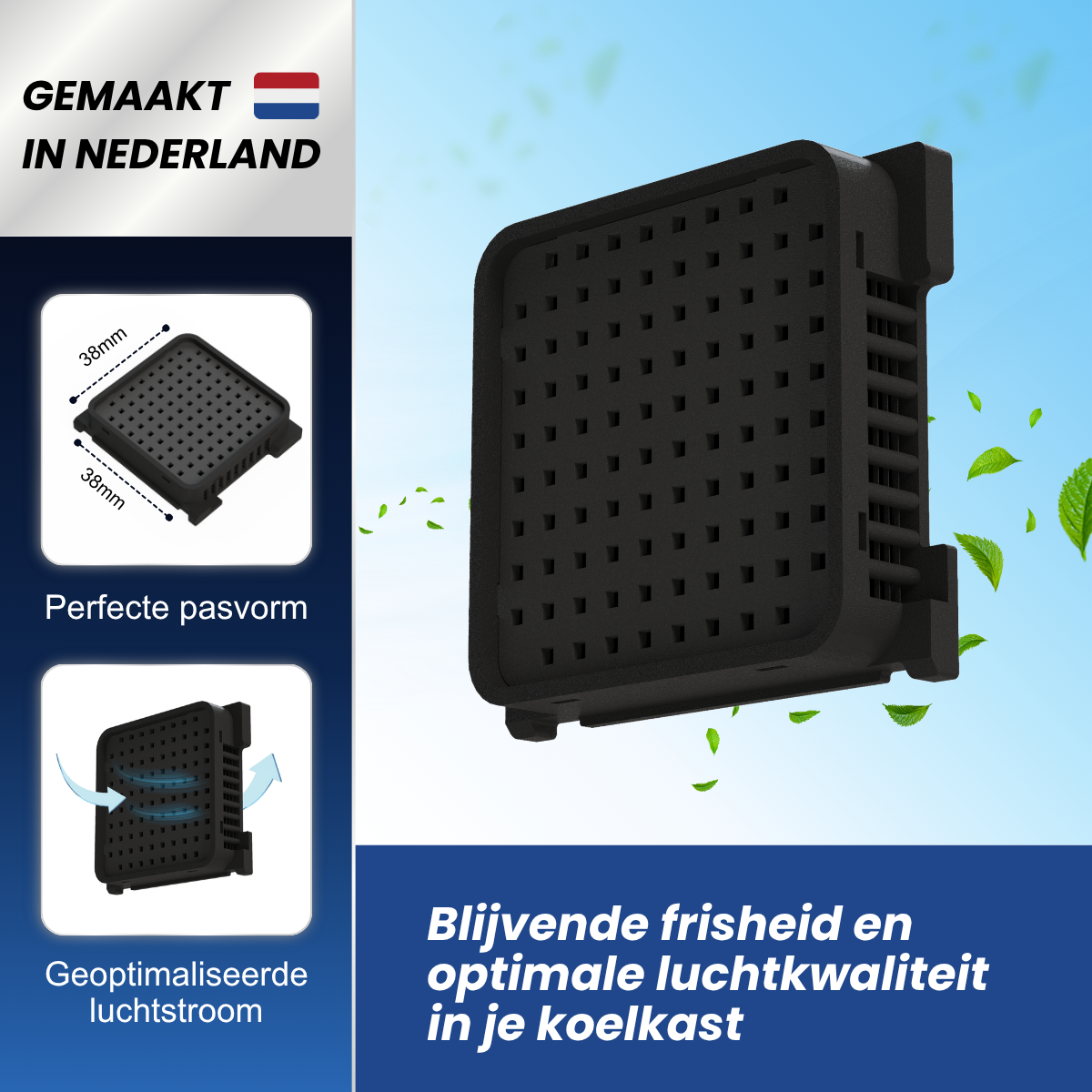 Karbo® Actief koolstoffilter geschikt voor Liebherr koelkast (2-pack)
