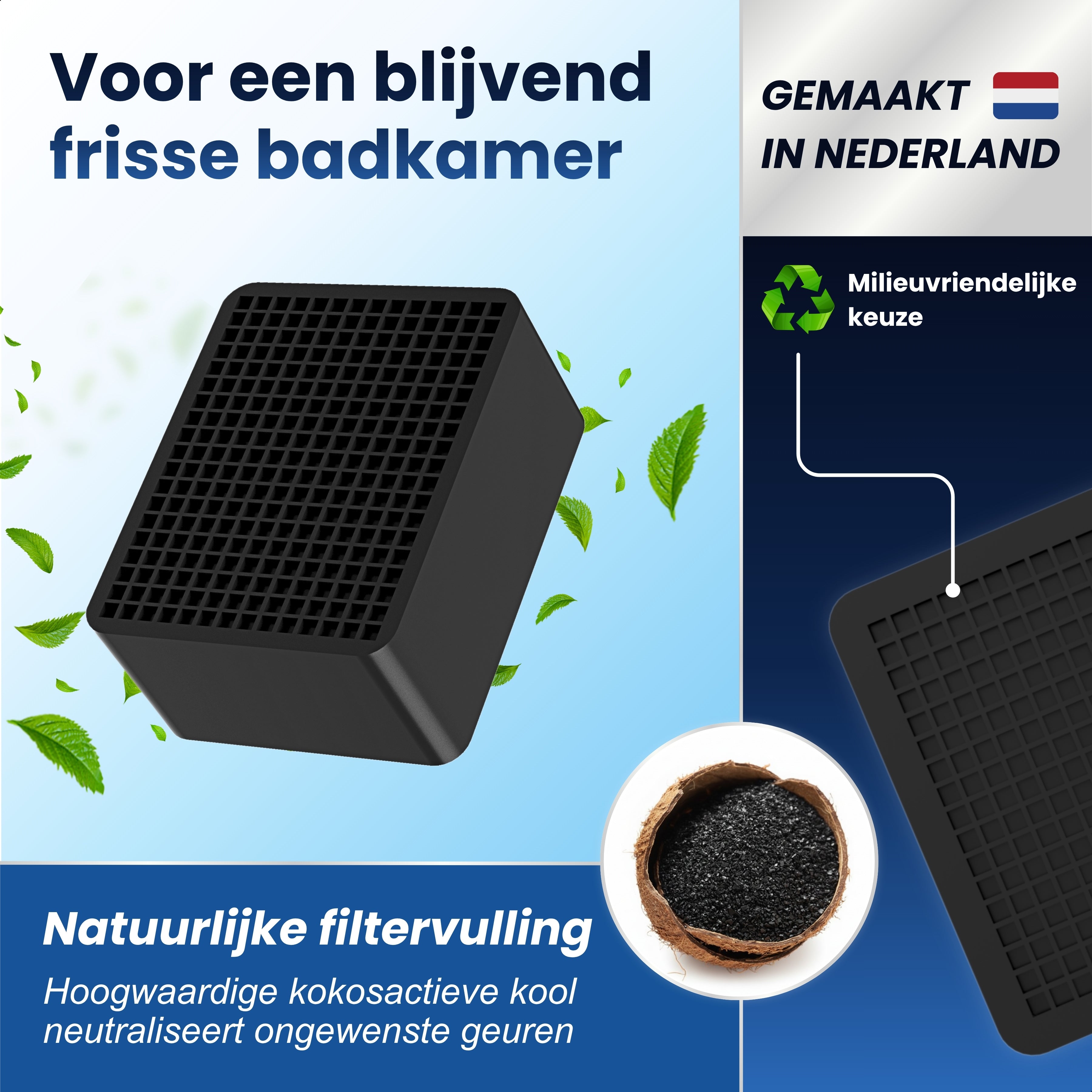 Karbo® Actief Koolstoffilter geschikt voor Geberit DuoFresh & DuoFix - 2 stuks