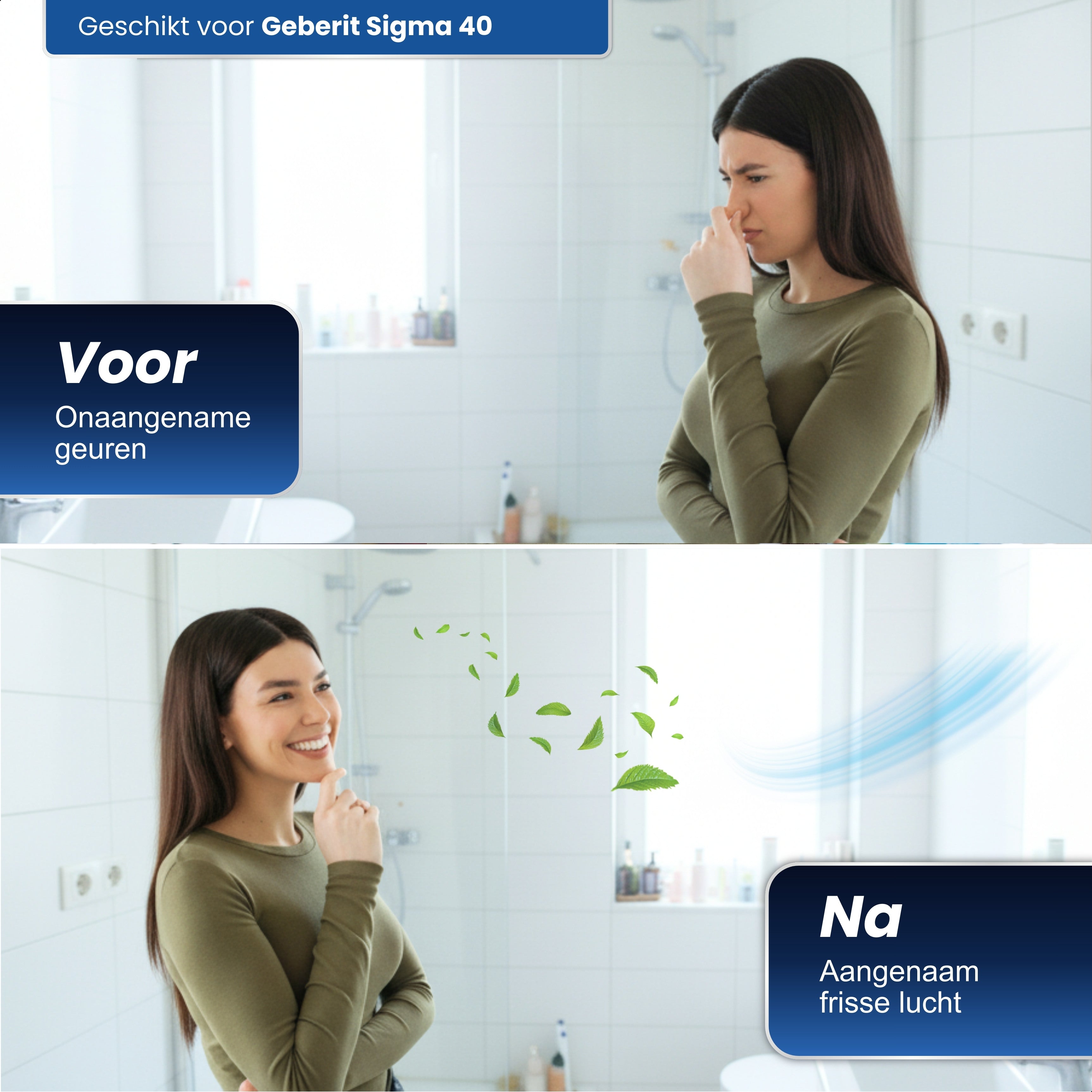 Karbo® Actief koolstoffilter geschikt voor Geberit Sigma 40 DuoFresh Bedieningspaneel